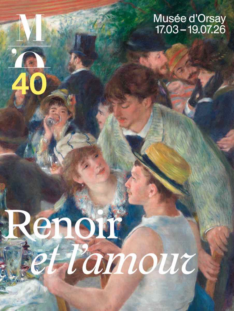 Affiche de l'exposition Renoir et l'amour, une modernité heureuse (1865-1885)