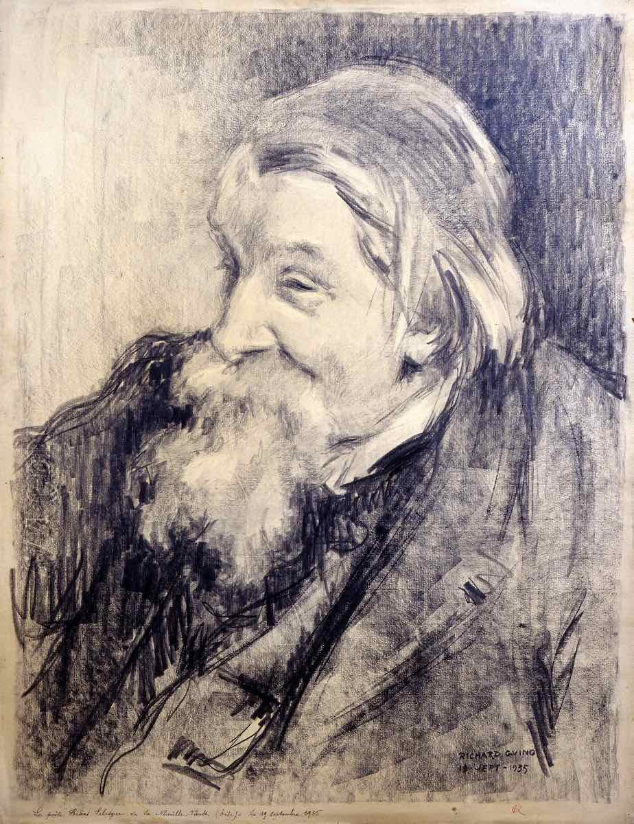 Portrait du poète Philéas Lebesgue, Guino 1935
