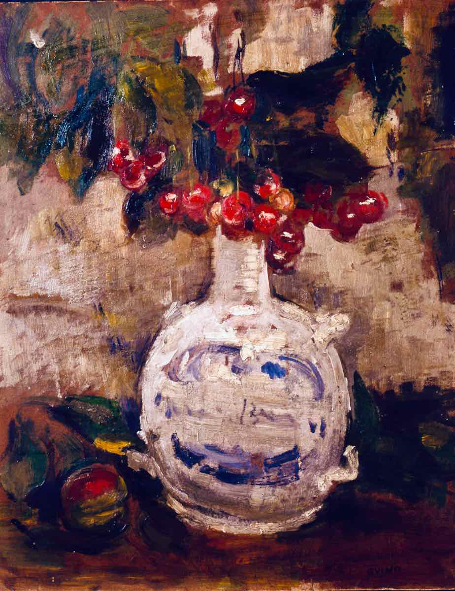 Pot à la branche de cerisier - Richard Guino, 1922