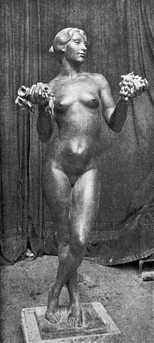 Vendangeuse - Richard Guino, c. 1913