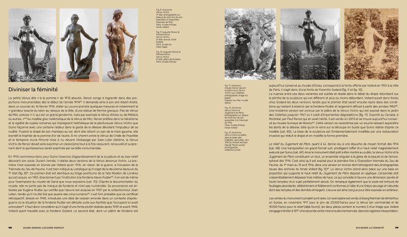 Catalogue Guino-Renoir, la couleur de la sculpture, Silvana editoriale 2023