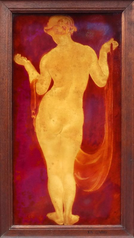 Nu à la draperie de dos - Richard Guino, c. 1913