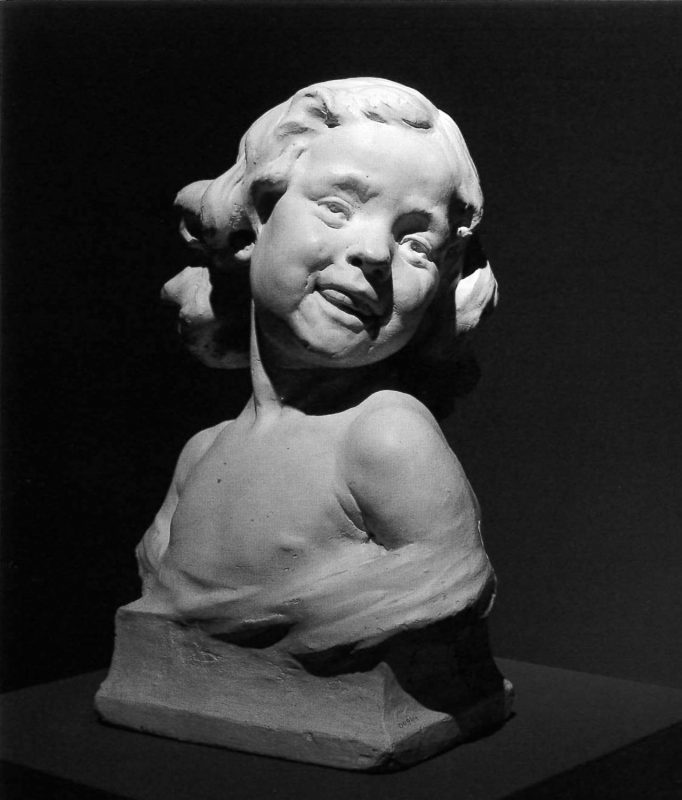 Buste de fillette - Richard Guino, 1907